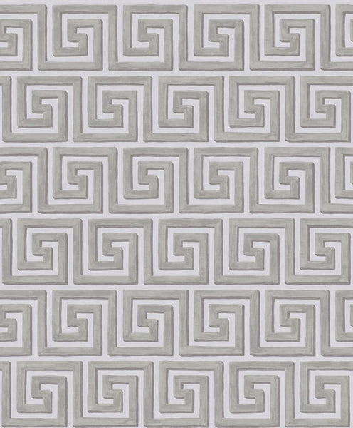 Cole & Son Wallpaper 98/5020.CS Queens Key Dove & Silver