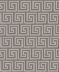 Cole & Son Wallpaper 98/5022.CS Queens Key Dark Linen/Sil