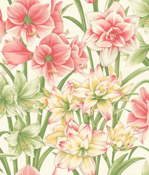 Cole & Son Wallpaper 98/6023.CS Exoticks Green/Pink
