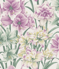 Cole & Son Wallpaper 98/6024.CS Exoticks Green/Purple
