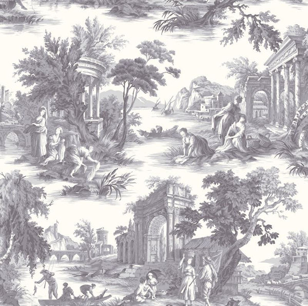 Cole & Son Wallpaper 99/1003.CS Villandry Charcoal