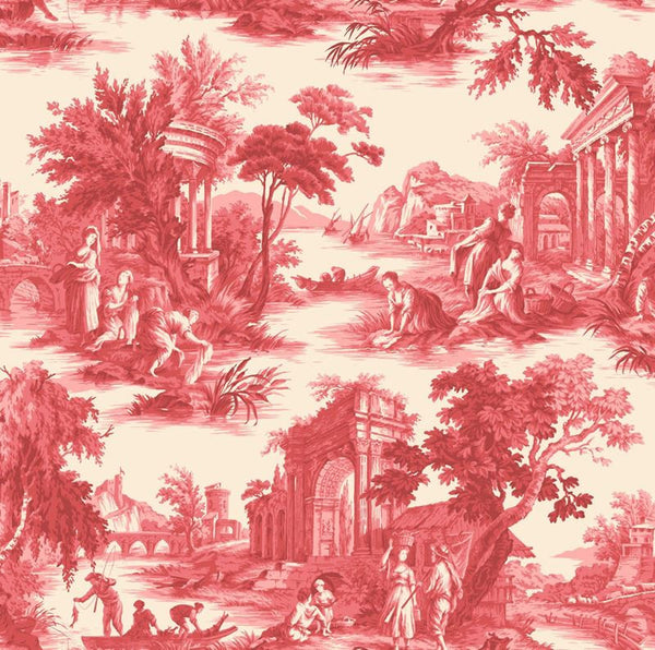 Cole & Son Wallpaper 99/1004.CS Villandry Red