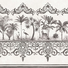 Cole & Son Wallpaper 99/10044.CS Rou Border Charcoal