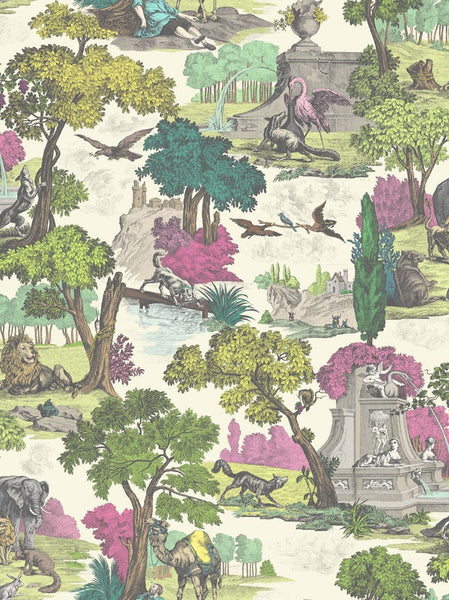 Cole & Son Wallpaper 99/16064.CS Versailles Grand Pink
