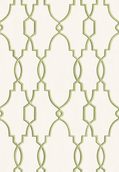 Cole & Son Wallpaper 99/2005.CS Parterre Leaf Green