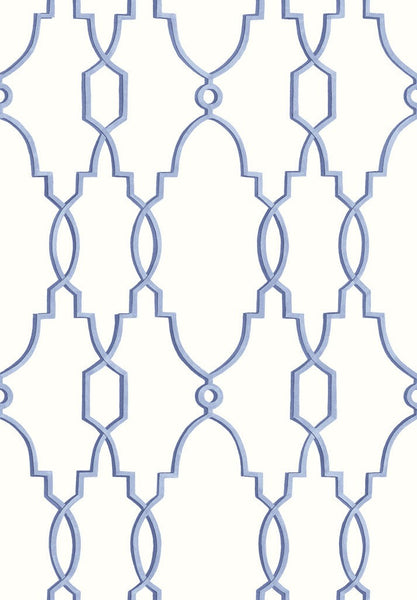 Cole & Son Wallpaper 99/2007.CS Parterre Cobalt Blue