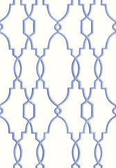 Cole & Son Wallpaper 99/2007.CS Parterre Cobalt Blue