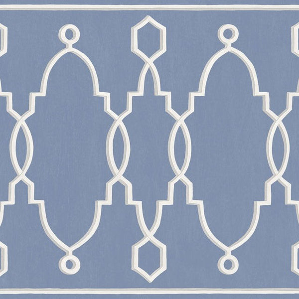 Cole & Son Wallpaper 99/3014.CS Parterre Border Cobalt Blue