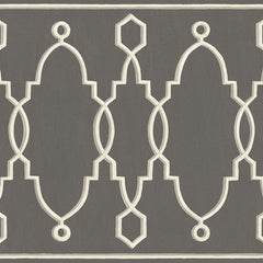 Cole & Son Wallpaper 99/3015.CS Parterre Border Charcoal