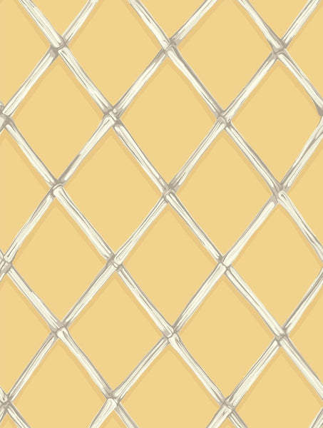 Cole & Son Wallpaper 99/5027.CS Bagatelle Yellow