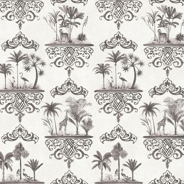 Cole & Son Wallpaper 99/9039.CS Rousseau Charcoal