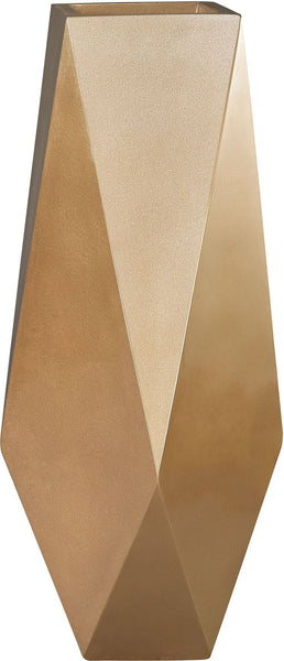 Qattara Planter In Champagne Gold