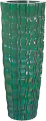 Largee Green Wave Vessel
