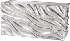 Swirl Table Planter - Silver Leaf