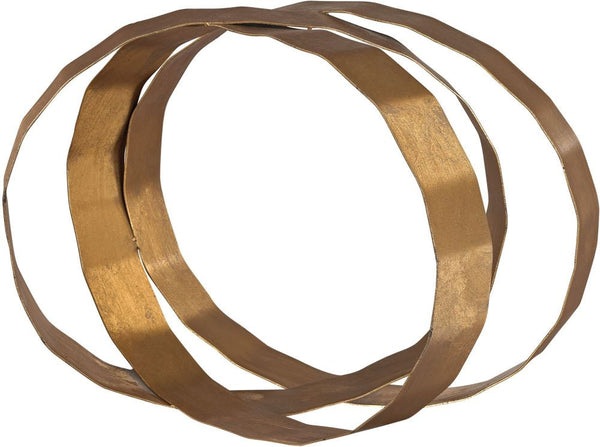 Asymmetric Ovals Table Top Sculpture