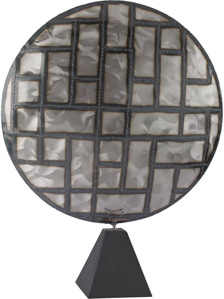 Parquetry In Metal Sculpture
