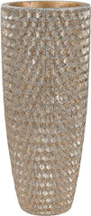 Geometric Textured Vase