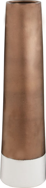 Dip Two-Tone Ceramic Tubular Vases