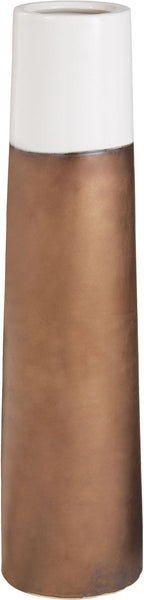 Dip Two-Tone Ceramic Tubular Vases