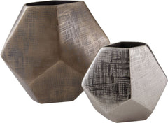 Faceted Cube Vases