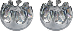 Grey Splash Glass Vase