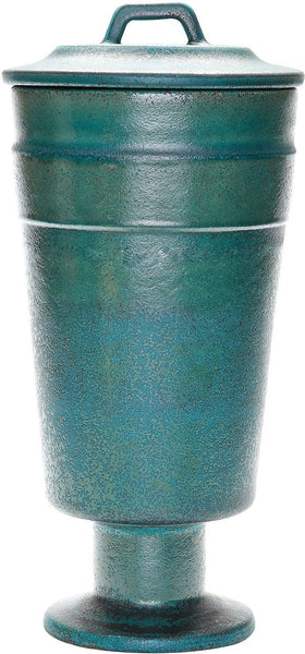 Metallic Patina Vase - Tall