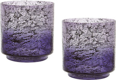 Plum Ombre Hurricane - (Set of 2)