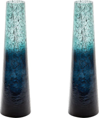 Emerald Ombre Snorkel Vase