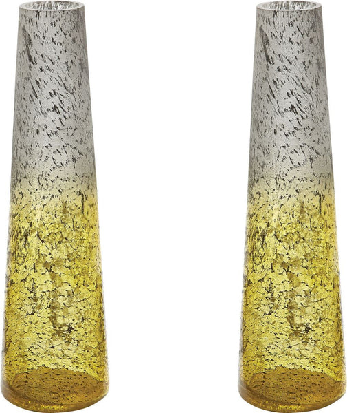 Lemon Ombre Snorkel Vase