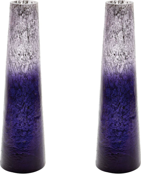 Plum Ombre Snorkel Vase