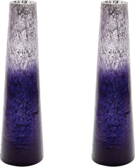 Plum Ombre Snorkel Vase
