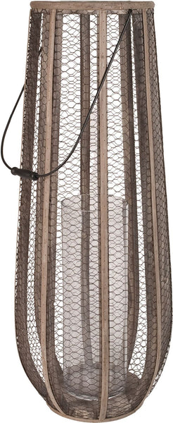 Slim Wire Atlas Hurricane Vase