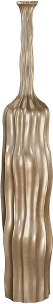 Tress 59-Inch Vase In Champagne Gold