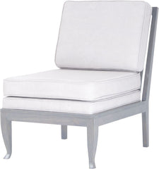 Janice Chair In Antique Smoke With Morning Mist Linen Upholstery