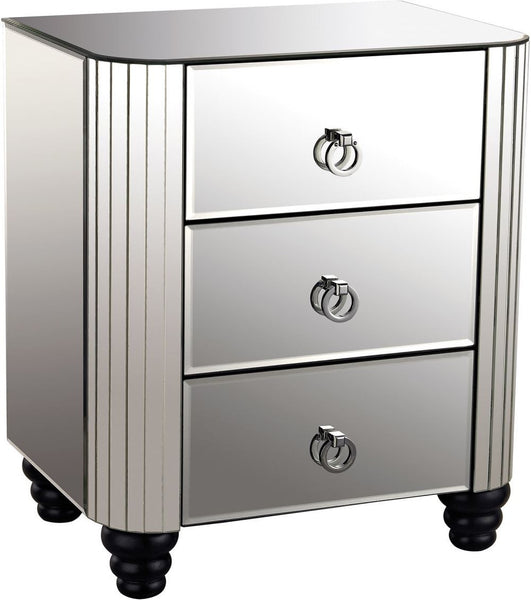 Deco Mirror 3 Drawer Chest