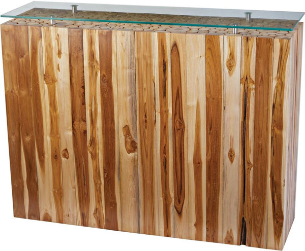 Bundled Teak Root Console