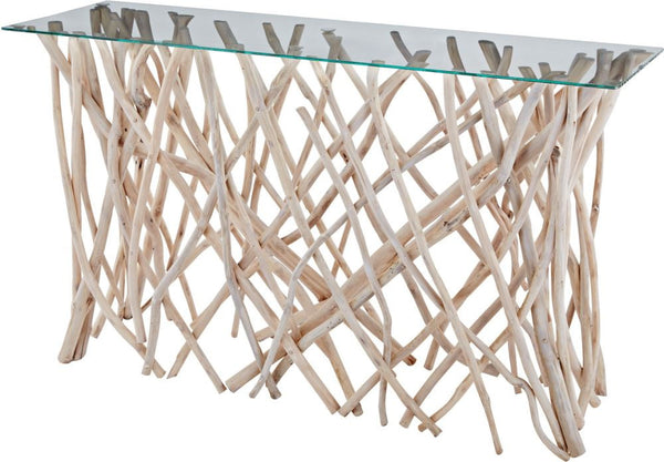 Teak Root Console