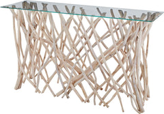 Teak Root Console