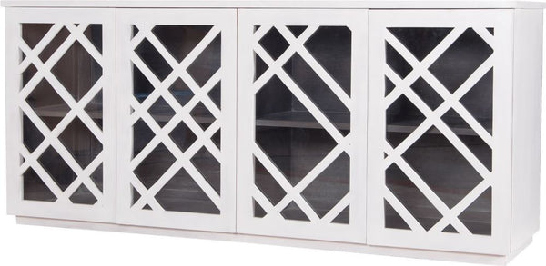 Plaid Credenza