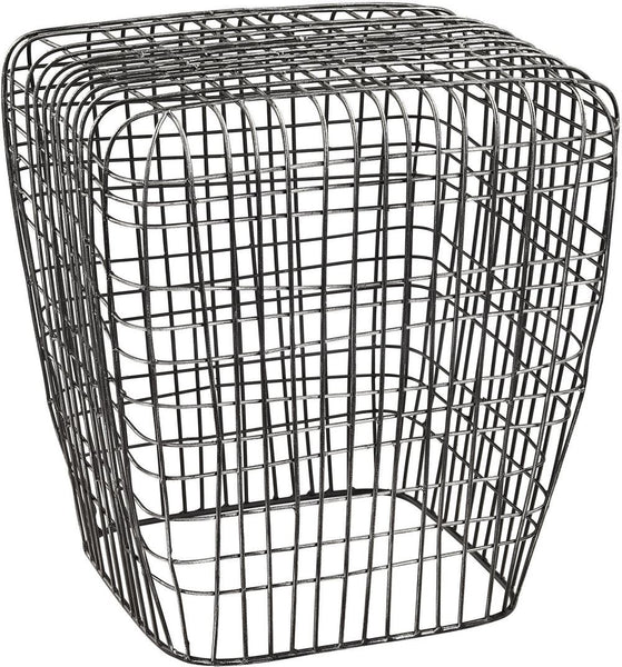 Woven Wire Stool
