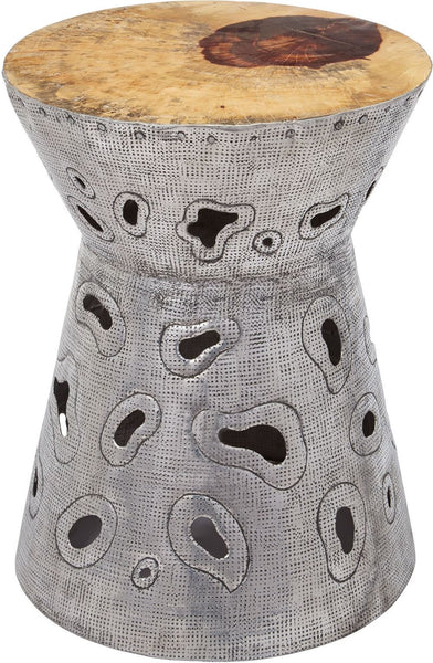 Amoeba Aluminum Stool