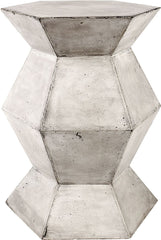 Flanery Accent Table In Polished Concrete