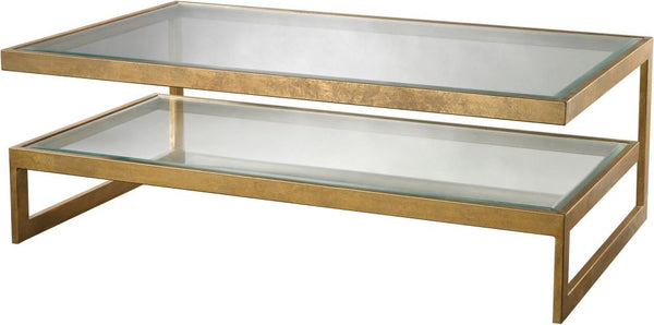 Gold Leaf Key Coffee Table