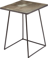 Linear Concrete Accent Table