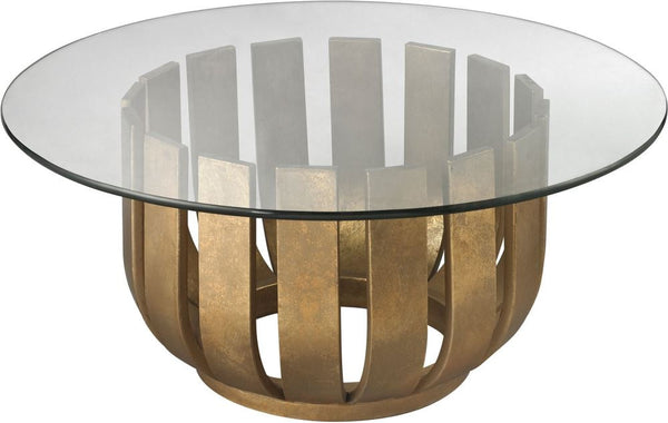 Gold Leaf Olympia Coffee Table