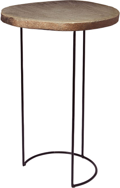 Stone Slab & Wire Frame Table