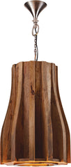 Wooden Retro Pendant