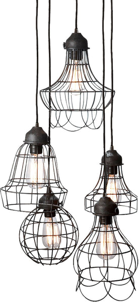 Five-Wire Pendant Lamp