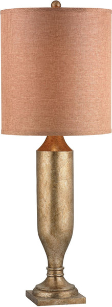 47" Trophy Antique Gold Leaf Table Lamp