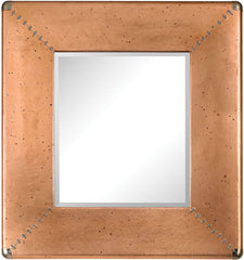 Copper Frame Mirror